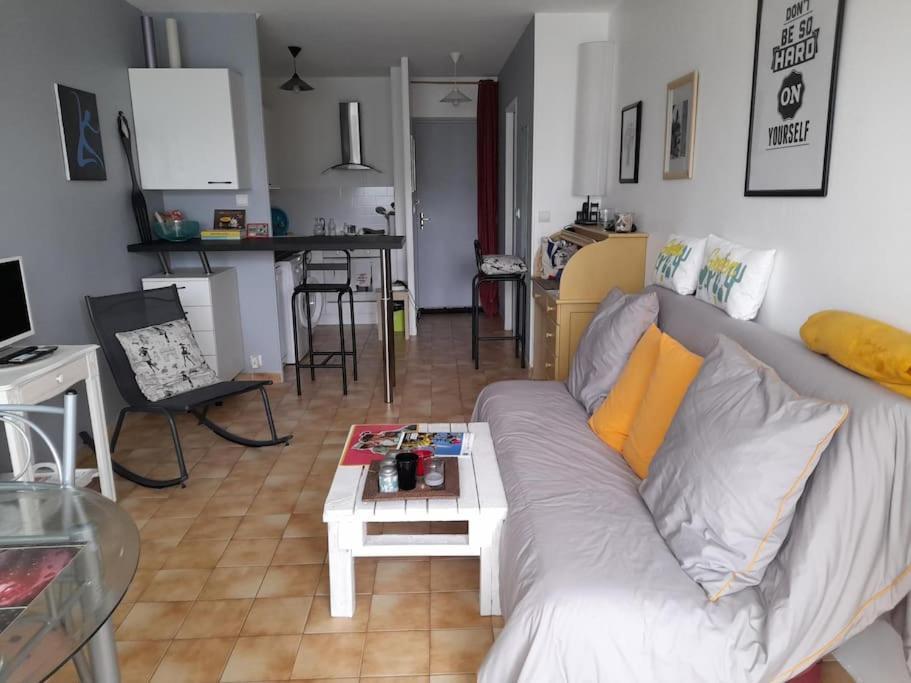 F1 Veranda Jardinet En Residence Front De Mer Bernieres-sur-Mer Bagian luar foto