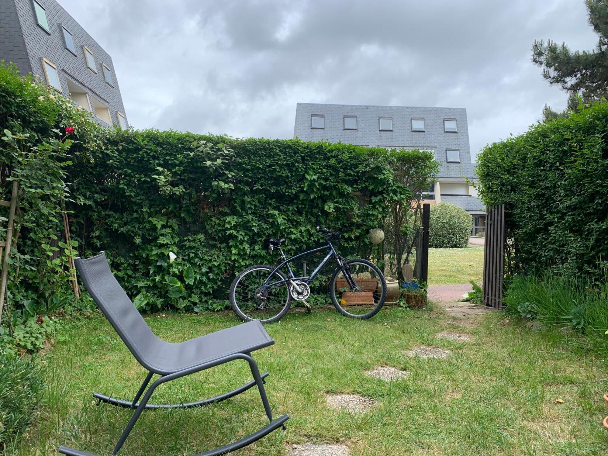 F1 Veranda Jardinet En Residence Front De Mer Bernieres-sur-Mer Bagian luar foto